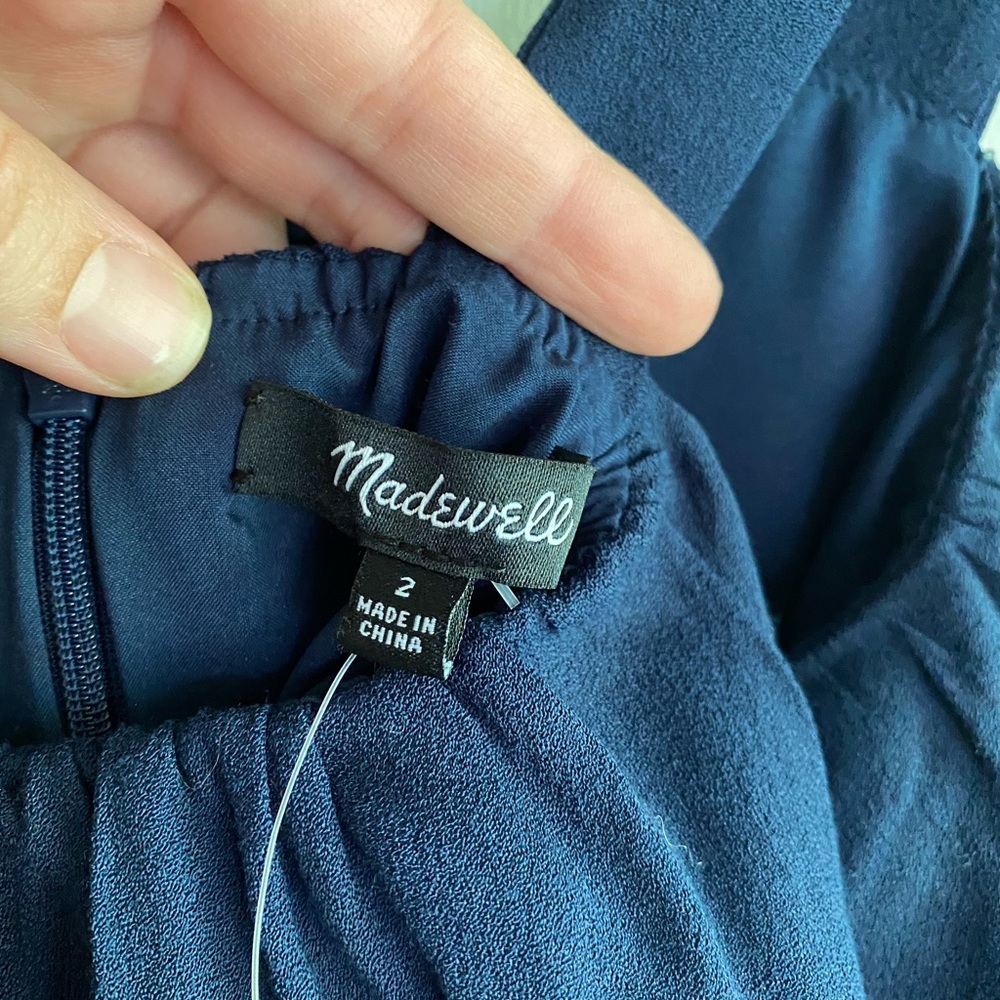 Madewell Apron Ruffle Dress - Picture 4 of 7